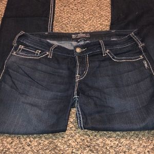 Silver jeans! EUC